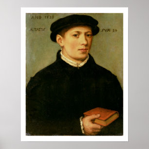 Portrait of a Young Man, 1528 Poster