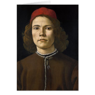 Portrait of a Young Man by Botticelli