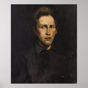 Portrait of a Young Man by George Bellows Poster