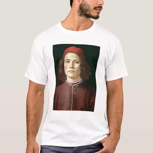 Portrait of a Young Man, c.1480-85 T-Shirt (Front)