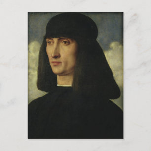Portrait of a Young Man, c.1500 Postcard