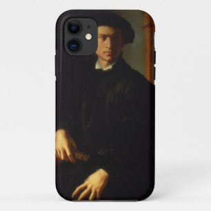 Portrait of a young man, c.1532-40 (oil on panel) iPhone 11 case