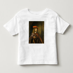 Portrait of a young man in a red cap toddler T-Shirt