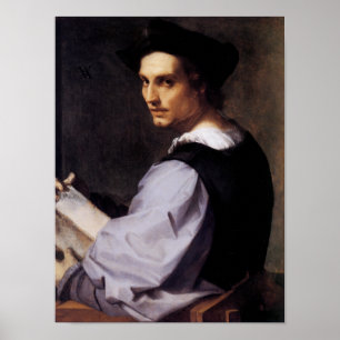 Portrait of a Young Man Poster