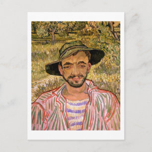 Portrait of a Young Peasant, Vincent van Gogh Postcard