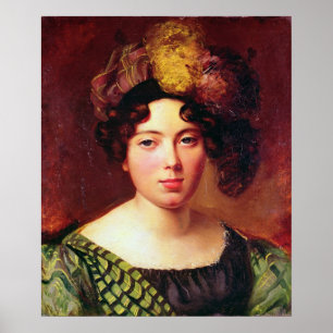 Portrait of a Young Scottish Woman Poster