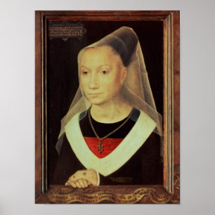 Portrait of a Young Woman, 1480 Poster