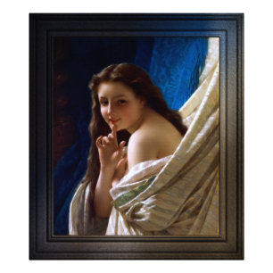 Portrait Of A Young Woman by Pierre Auguste Cot Photo Print