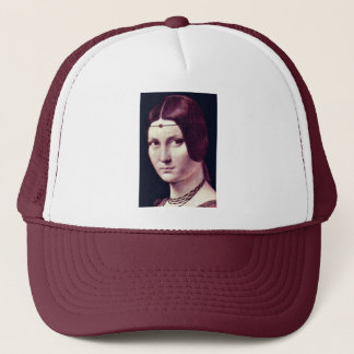 Portrait Of A Young Woman (La Belle Ferronière) By Trucker Hat
