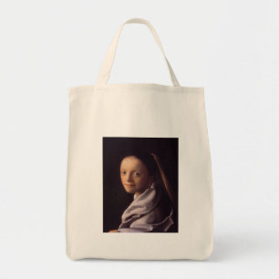 Portrait of a Young Woman Tote Bag