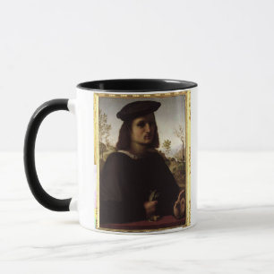 Portrait of a Youth with Gloves, 1514 (oil on pane Mug