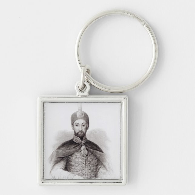 Portrait of Abdulmecit Key Ring (Front)