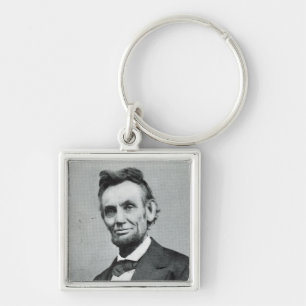 Portrait of Abe Lincoln 1 Key Ring