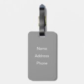 Portrait of Abe Lincoln 1 Luggage Tag (Back Vertical)