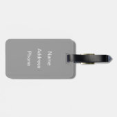 Portrait of Abe Lincoln 1 Luggage Tag (Back Horizontal)