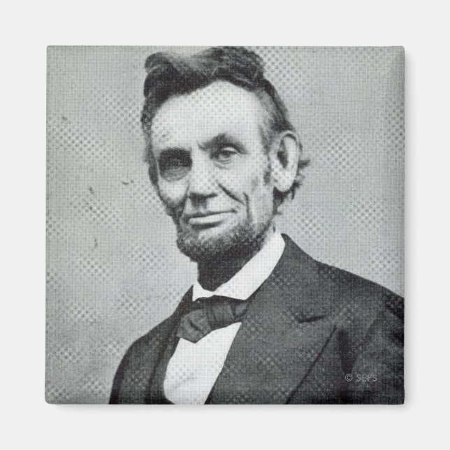 Portrait of Abe Lincoln 1 Magnet (Front)