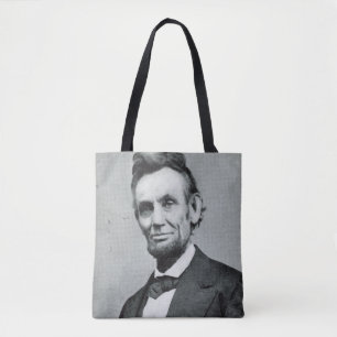 Portrait of Abe Lincoln 1 Tote Bag