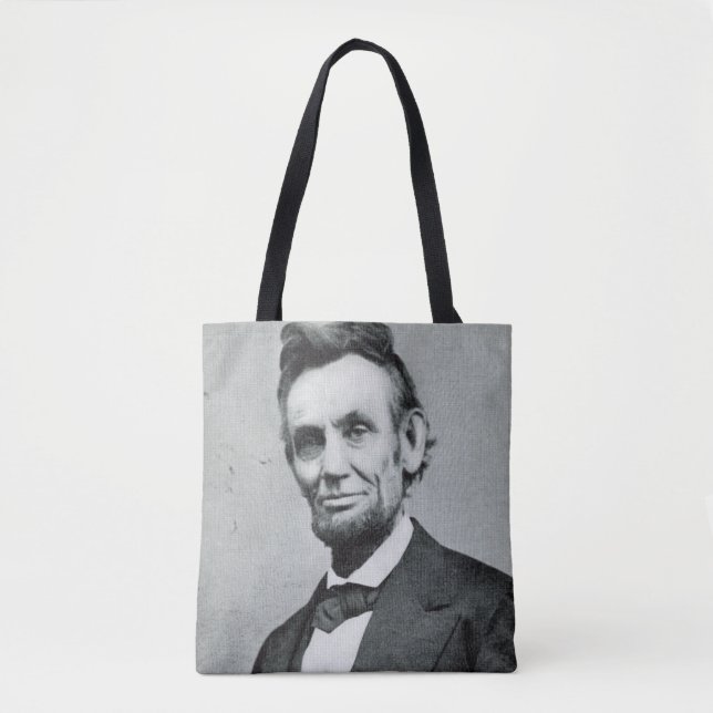 Portrait of Abe Lincoln 1 Tote Bag (Front)