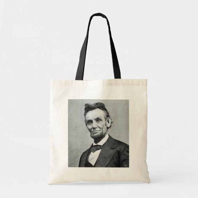 Portrait of Abe Lincoln 1 Tote Bag (Front)