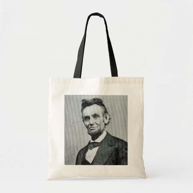 Portrait of Abe Lincoln 1 Tote Bag (Front)