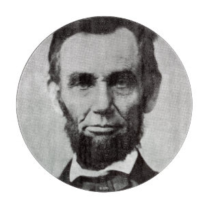 Portrait of Abe Lincoln 2 Cutting Board