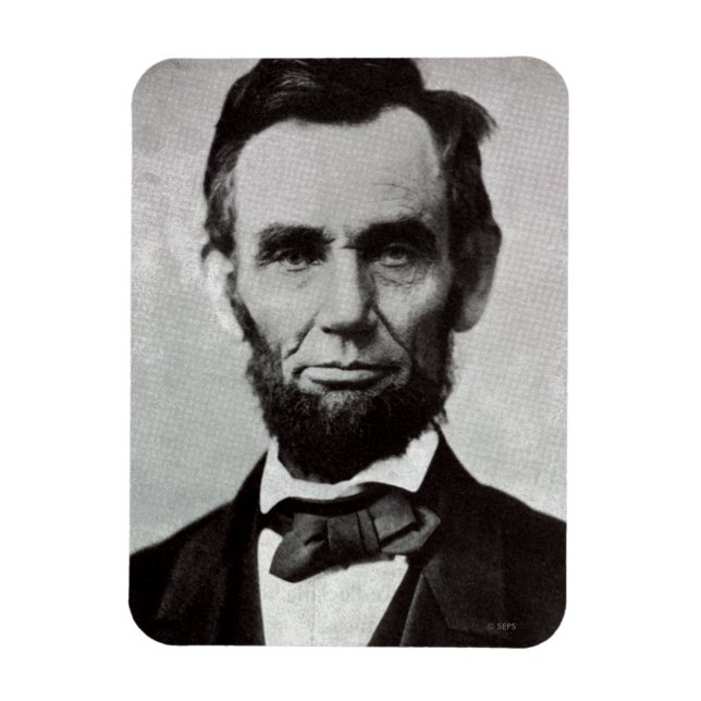 Portrait of Abe Lincoln 2 Magnet (Vertical)