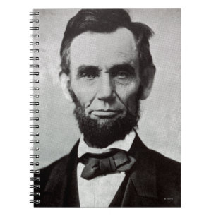 Portrait of Abe Lincoln 2 Notebook
