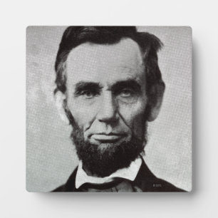 Portrait of Abe Lincoln 2 Plaque