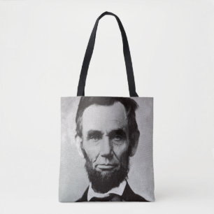 Portrait of Abe Lincoln 2 Tote Bag