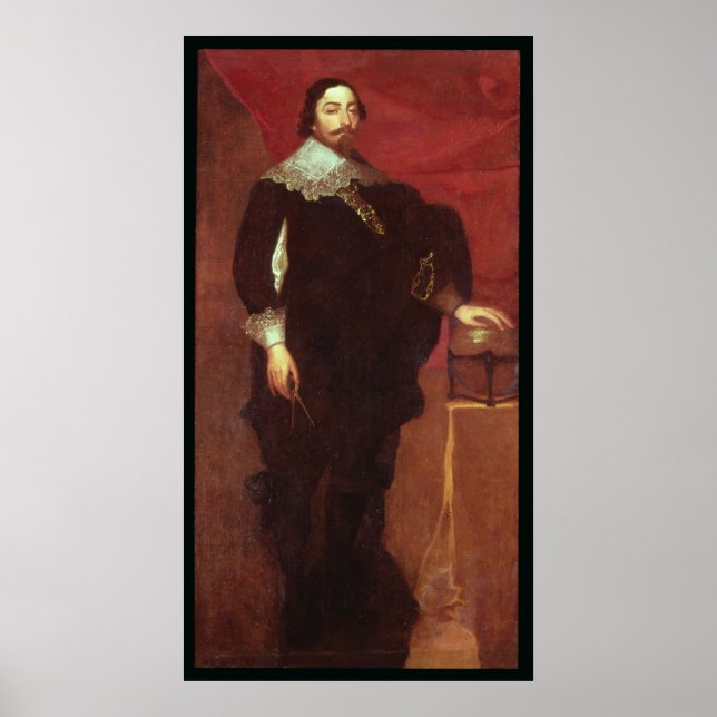 Portrait of Abel Janszoon Tasman Poster (Front)