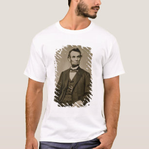 Portrait of Abraham Lincoln (1809-65) (b/w photo) T-Shirt