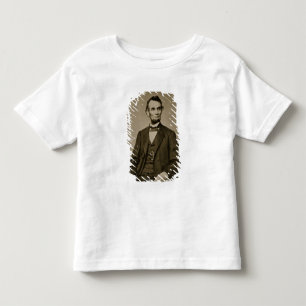 Portrait of Abraham Lincoln (1809-65) (b/w photo) Toddler T-Shirt