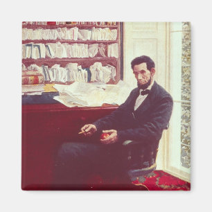 Portrait of Abraham Lincoln Magnet