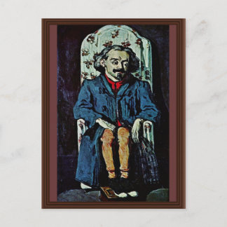 Portrait Of Achille Emperaire By Paul Cézanne Postcard