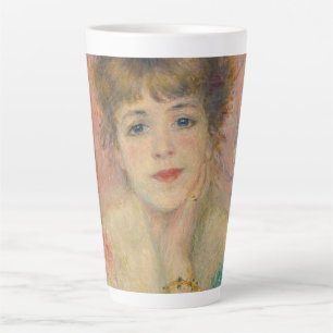 Portrait of Actress Jeanne Samary, Auguste Renoir Latte Mug
