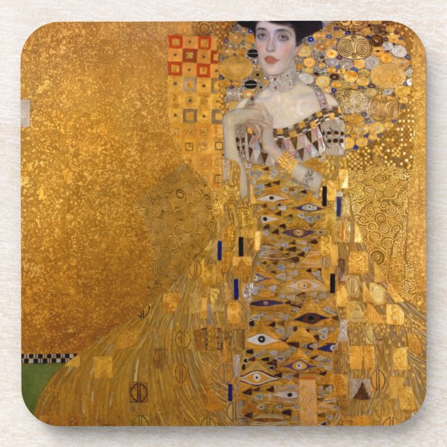 Portrait of Adele Bloch Bauer Coaster (Front)
