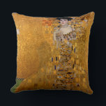 Portrait of Adele Bloch-Bauer I by Gustav Klimt  Cushion<br><div class="desc">Portrait of Adele Bloch-Bauer I by Gustav Klimt</div>