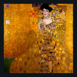 Portrait of Adele Bloch-Bauer I by Gustav Klimt Poster<br><div class="desc">Artist: Gustav Klimt.
1907.</div>