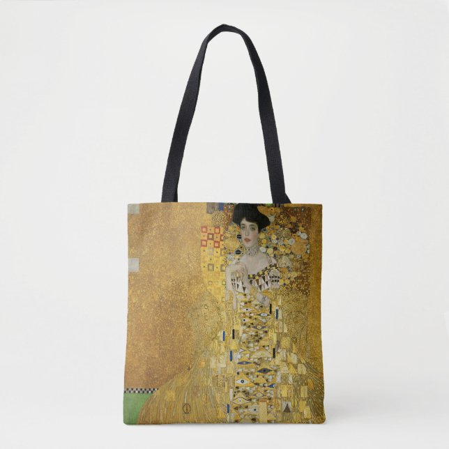 Portrait of Adele Bloch-Bauer I by Gustav Klimt  Tote Bag (Front)