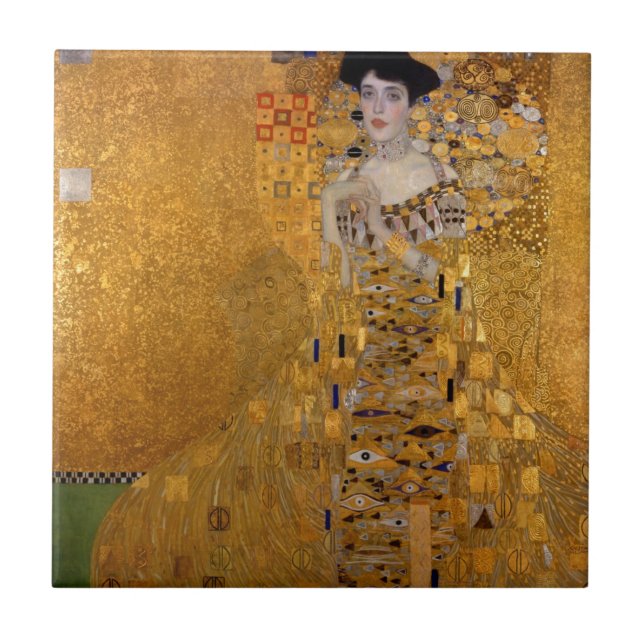 Portrait of Adele Bloch Bauer Tile (Front)