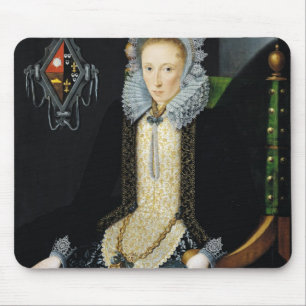 Portrait of Adriana van Nesse, 1611 Mouse Mat