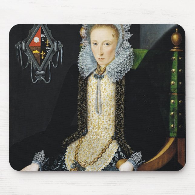 Portrait of Adriana van Nesse, 1611 Mouse Mat (Front)