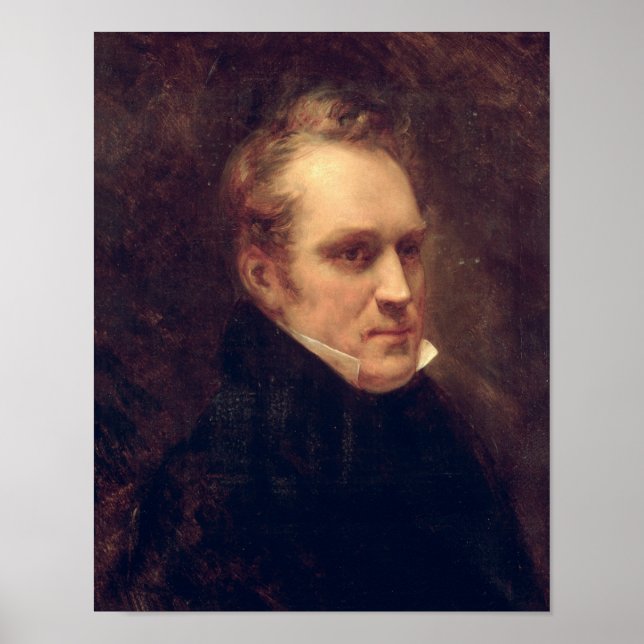 Portrait of Aimable-Guillaume-Prosper Brugiere Poster (Front)