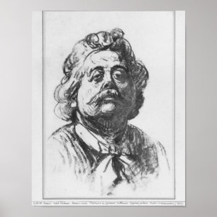 Portrait of Albert Ernest Carrier-Belleuse Poster