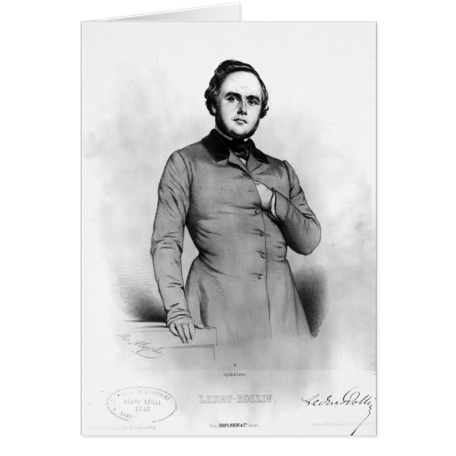 Portrait of Alexander Ledru-Rollin (Front)