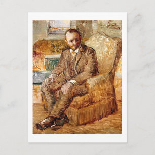 Portrait of Alexander Reid, Van Gogh Fine Art Postcard