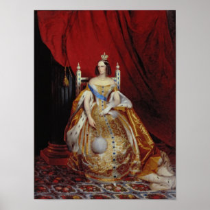 Portrait of Alexandra FyodorovnaI Poster