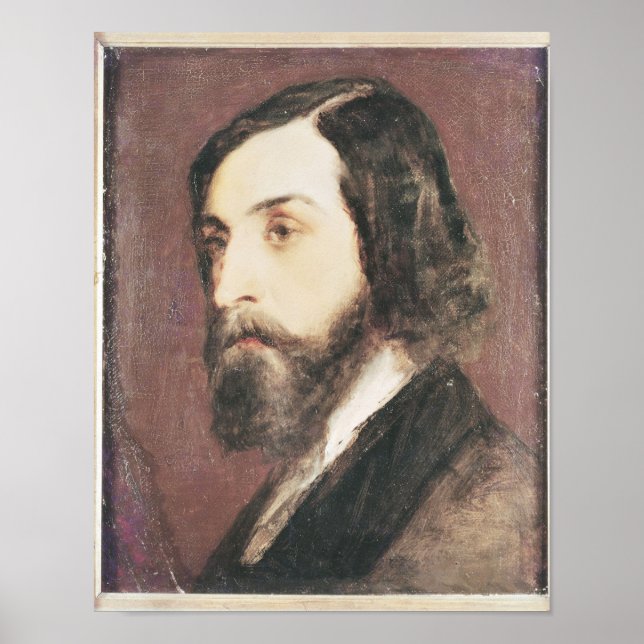 Portrait of Alfred de Musset Poster (Front)