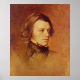 Portrait of Alfred Lord Tennyson Poster
