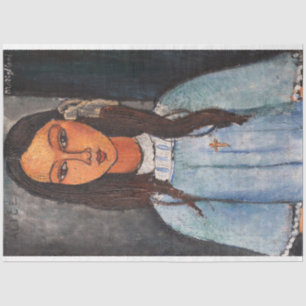 Portrait of Alice, Modigliani Tissue Paper